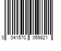 Barcode Image for UPC code 0041570059821