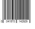 Barcode Image for UPC code 0041570142929