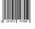 Barcode Image for UPC code 0041570147559