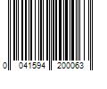 Barcode Image for UPC code 0041594200063