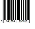 Barcode Image for UPC code 0041594200612