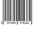 Barcode Image for UPC code 0041594415382