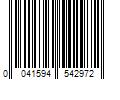 Barcode Image for UPC code 0041594542972