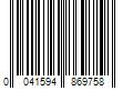 Barcode Image for UPC code 0041594869758