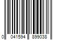 Barcode Image for UPC code 0041594899038