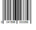 Barcode Image for UPC code 0041596003358