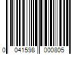 Barcode Image for UPC code 0041598000805