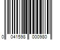 Barcode Image for UPC code 0041598000980