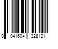 Barcode Image for UPC code 0041604328121