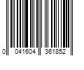 Barcode Image for UPC code 0041604361852