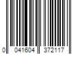 Barcode Image for UPC code 0041604372117