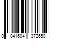 Barcode Image for UPC code 0041604372650