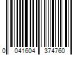 Barcode Image for UPC code 0041604374760