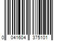 Barcode Image for UPC code 0041604375101