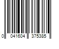 Barcode Image for UPC code 0041604375385