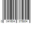 Barcode Image for UPC code 0041604375804