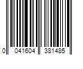 Barcode Image for UPC code 0041604381485