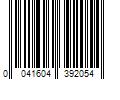 Barcode Image for UPC code 0041604392054