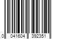 Barcode Image for UPC code 0041604392351