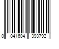 Barcode Image for UPC code 0041604393792