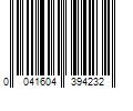 Barcode Image for UPC code 0041604394232