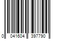 Barcode Image for UPC code 0041604397790