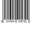 Barcode Image for UPC code 0041604405792