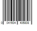 Barcode Image for UPC code 0041604405808