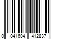 Barcode Image for UPC code 0041604412837