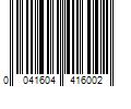 Barcode Image for UPC code 0041604416002