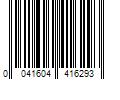 Barcode Image for UPC code 0041604416293