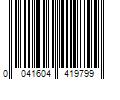 Barcode Image for UPC code 0041604419799