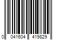 Barcode Image for UPC code 0041604419829