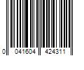 Barcode Image for UPC code 0041604424311