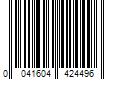 Barcode Image for UPC code 0041604424496