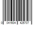 Barcode Image for UPC code 0041604425707