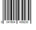 Barcode Image for UPC code 0041604439230