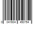 Barcode Image for UPC code 0041604450754