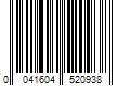 Barcode Image for UPC code 0041604520938