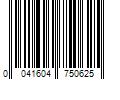 Barcode Image for UPC code 0041604750625