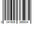 Barcode Image for UPC code 0041605365934