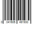 Barcode Image for UPC code 0041605491930