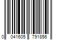 Barcode Image for UPC code 0041605791856