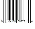 Barcode Image for UPC code 004160603774