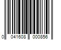 Barcode Image for UPC code 0041608000856