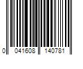 Barcode Image for UPC code 0041608140781