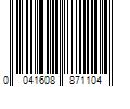 Barcode Image for UPC code 0041608871104