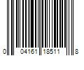 Barcode Image for UPC code 004161185118