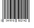 Barcode Image for UPC code 0041618502142