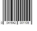 Barcode Image for UPC code 0041642001109